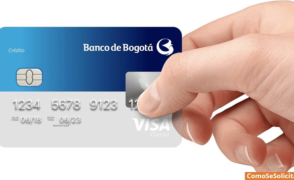 Solicitar tarjeta de crédito banco de Bogotá Colombia